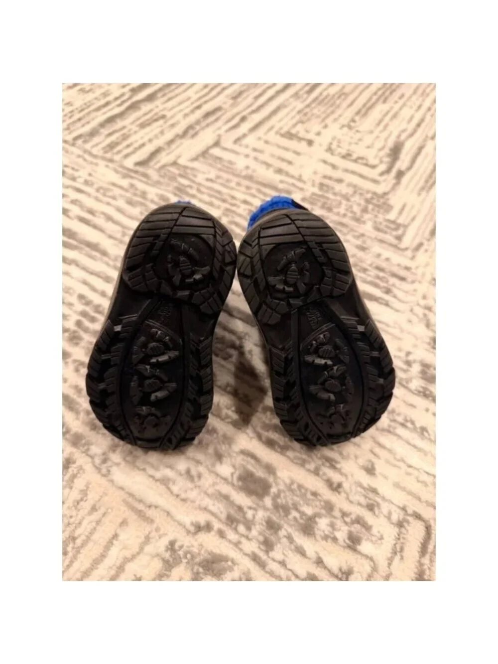 NEW The North Face kid Infant size 6 blue/blk Heatseeker Waterproof boots UNISEX